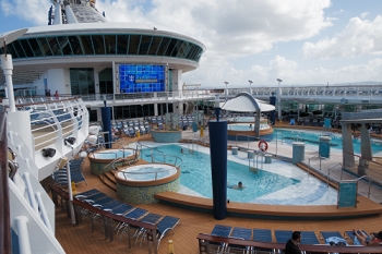 Time for a cruise - aboard the Adventure of the Seas in San Juan.<br>December 12, 2015