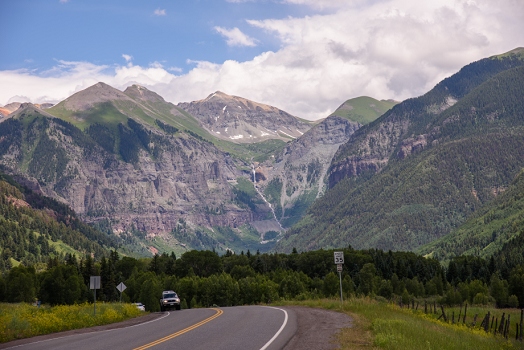 July 11, 2015<br>Coming into Telluride.