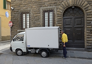 October 30, 2013<br>Even the trucks are tiny. Florence.