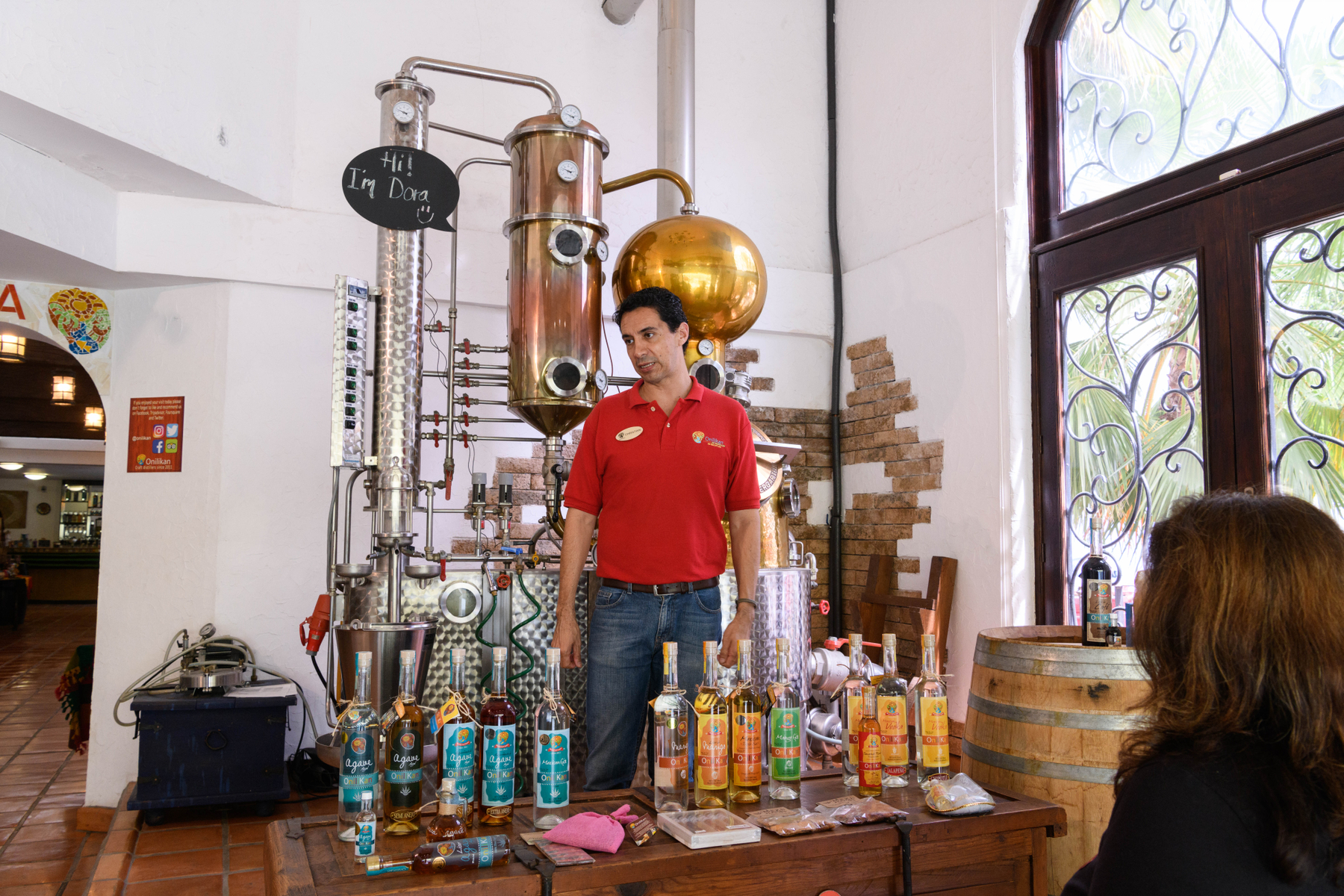 March 11, 2020Touring a tequila factory.
