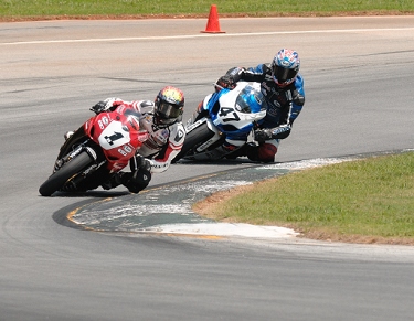 On the first lap of this race, 'Opie' Caylor was behind coming into turn 5. It would be the last turn he did not lead.