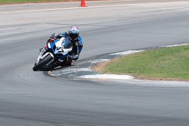 'Opie' Caylor riding fast on #47.  This was the second lap, and he had a 50 yard lead on second place by now.