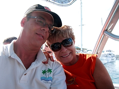 February 2, 2012<br>Setting out on a Powerboat Adventure.  A high-speed run to the Exuma Cays.