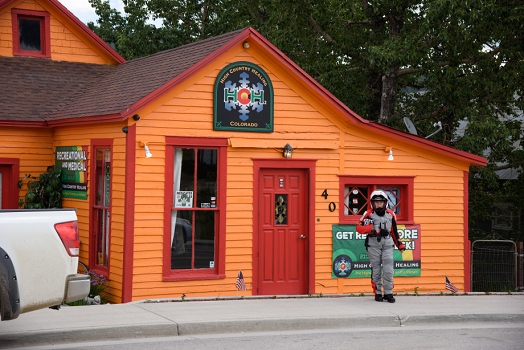 July 6, 2015<br>An interesting shop in Alma, Colorado.