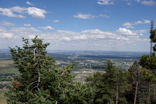 July 10, 2015<br>Denver, from Lookout Mountain.