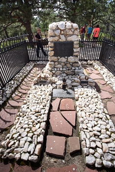 July 10, 2015<br>Buffalo Bill buried here.
