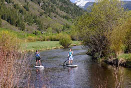 Roaring Fork River, near the elk sighting.<br>June 1, 2016