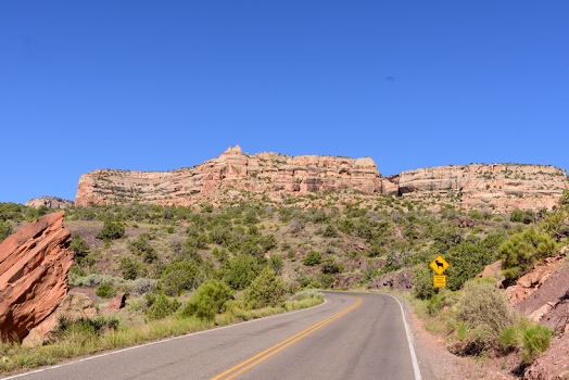 Heading into Colorado National Monument.<br>June 5, 2016