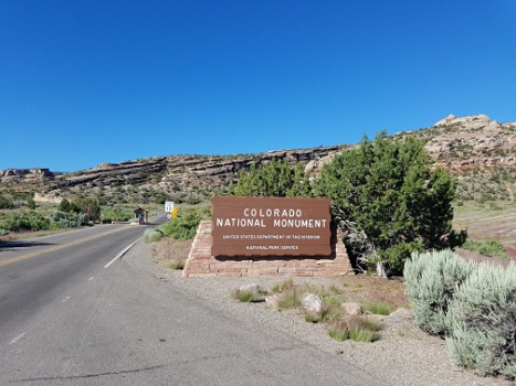 Colorado National Monument.  I went here once in the 1980's on a motorcycle and remembered it as a highlight of that trip.<br>June 5, 2016