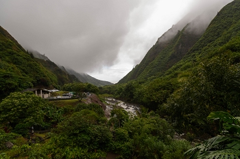 July 21, 2018<br>Looking back east towards downtown Wailuku.