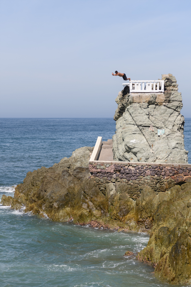 March 11, 2020We took a bus tour of the city, and along the seaside we watched Mexican divers risk their lives for tips.