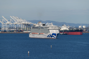 March 8, 2020<br>I think this cruise ship may have been under COVID quarantine at this time.  Things were wildly unsettled in the cruise industry at this time.