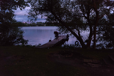 September 3, 2019<br>Evening at the cabin.