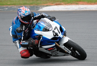 'Opie' Caylor Coming into turn 1