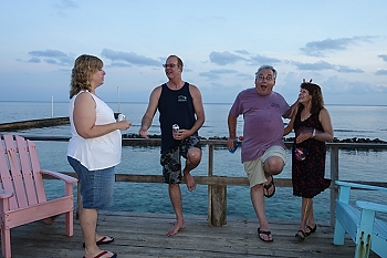 Having fun at the ReefHouse deck<br>September 30, 2015