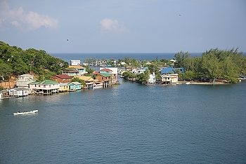 The Reef House is in the far distance behind trees.<br>October 2, 2015