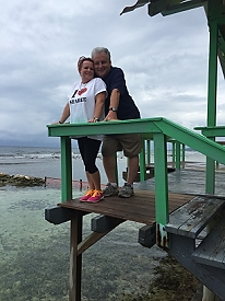 Teresa and (former SeaBee) Steve<br>October 3, 2015