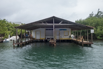 Docking at the Reef House Resort<br>October 6, 2017