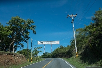 What passes for a billboard in Roatan<br>October 8, 2017