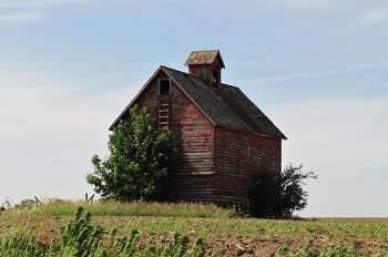 Site of the first Holst family farm in Iowa