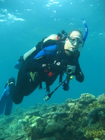 Diving in Fiji