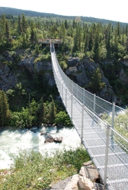 Yukon Suspension Bridge, Canada